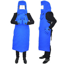 Anti-liquid nitrogen freezing splash LNG low temperature resistance clothes chemical protective suit